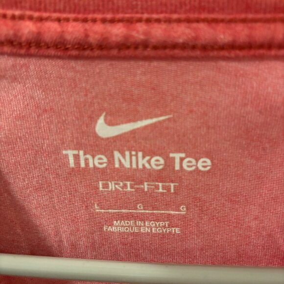 Nike Dri-Fit Coral Men's Short Sleeve T-Shirt ~ Large - Picture 3 of 5